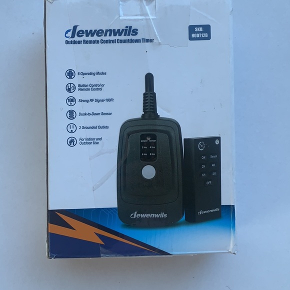 Outdoor/Indoor Remote Control Countdown Timer. New - Picture 2 of 11